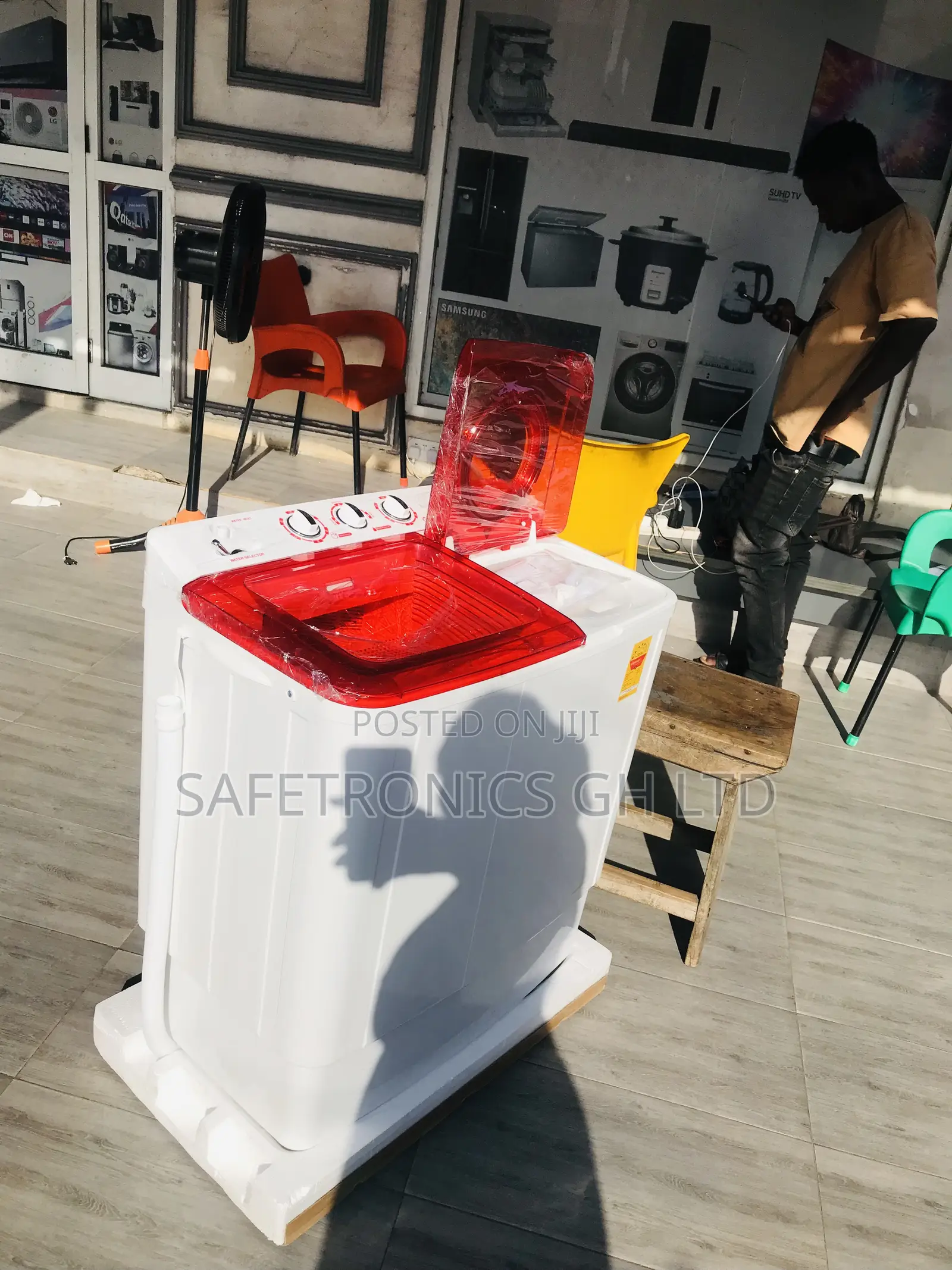 Nasco Reliable 8kg Semiauto Topload Washer Twintub