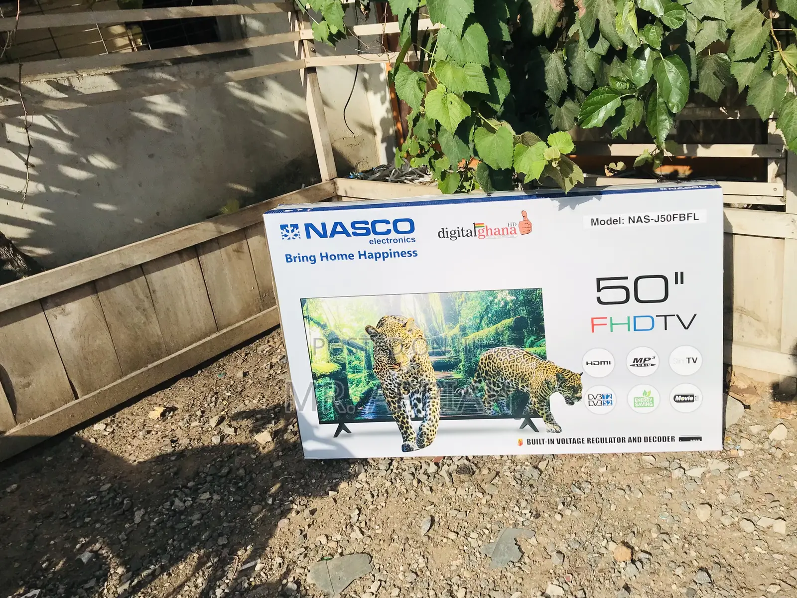 Order Affordable Nasco 50” Full HD Satellite Tv(Black).