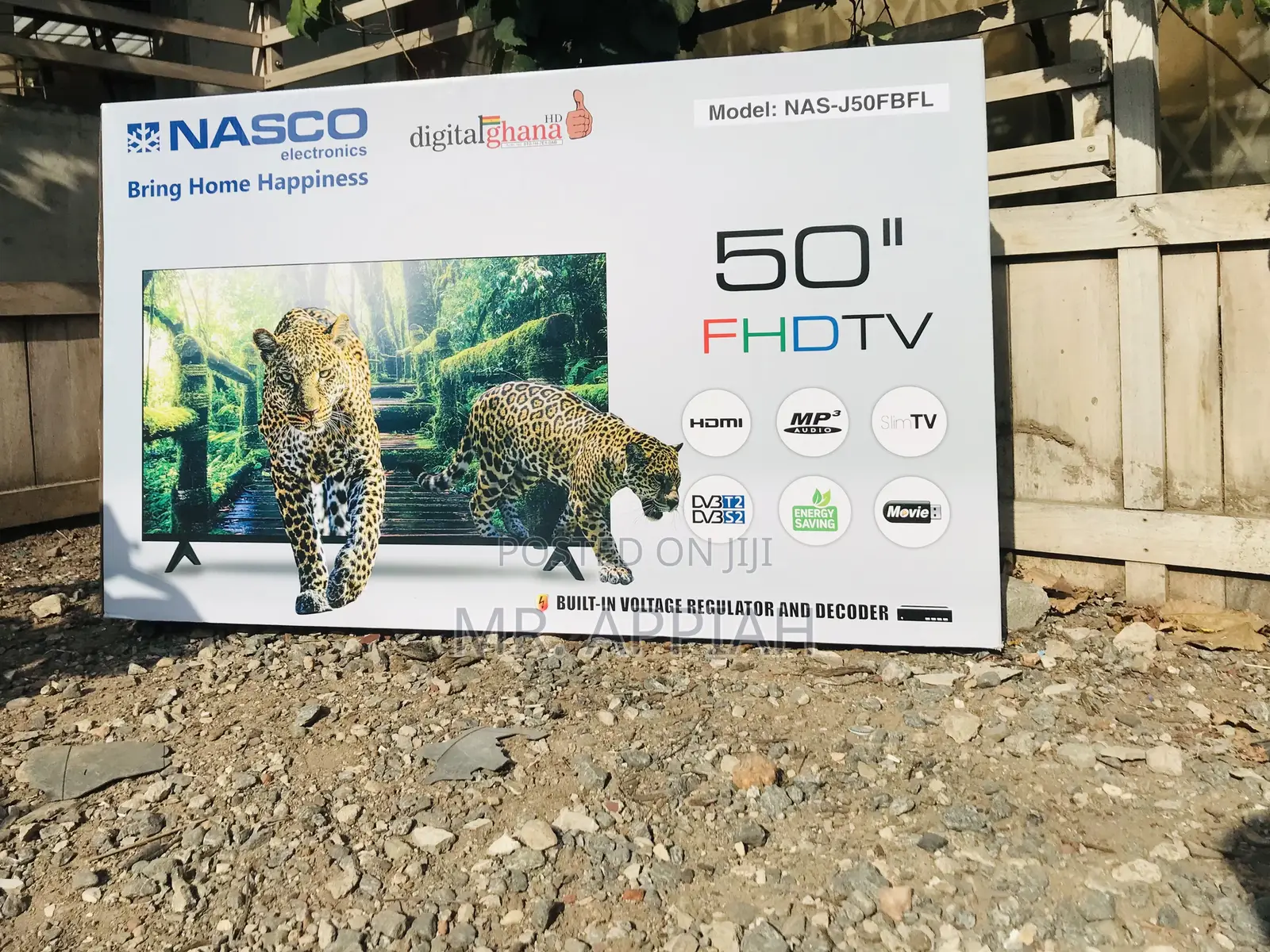 Unique Nasco 50 Inch Full HD Satellite Television(Black)