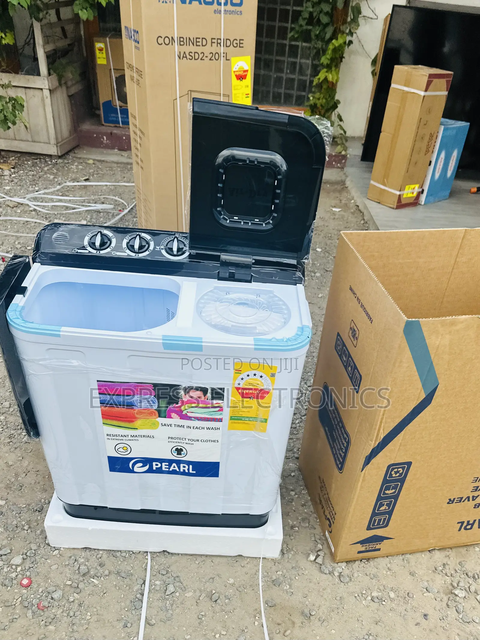 Transparent Lid Cover Wm Topload Pearl 7kg Twintub