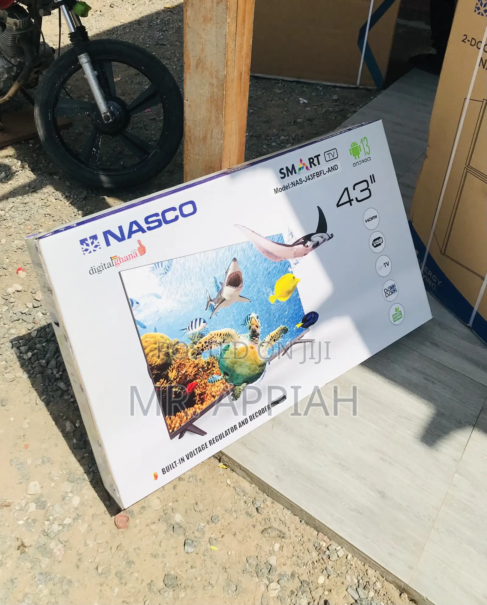 Buy Unique Nasco 43 Inch Full HD Smart Android Television