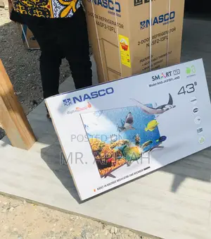 Unique in Box Nasco 43 Inch Smart Android Television(Black)