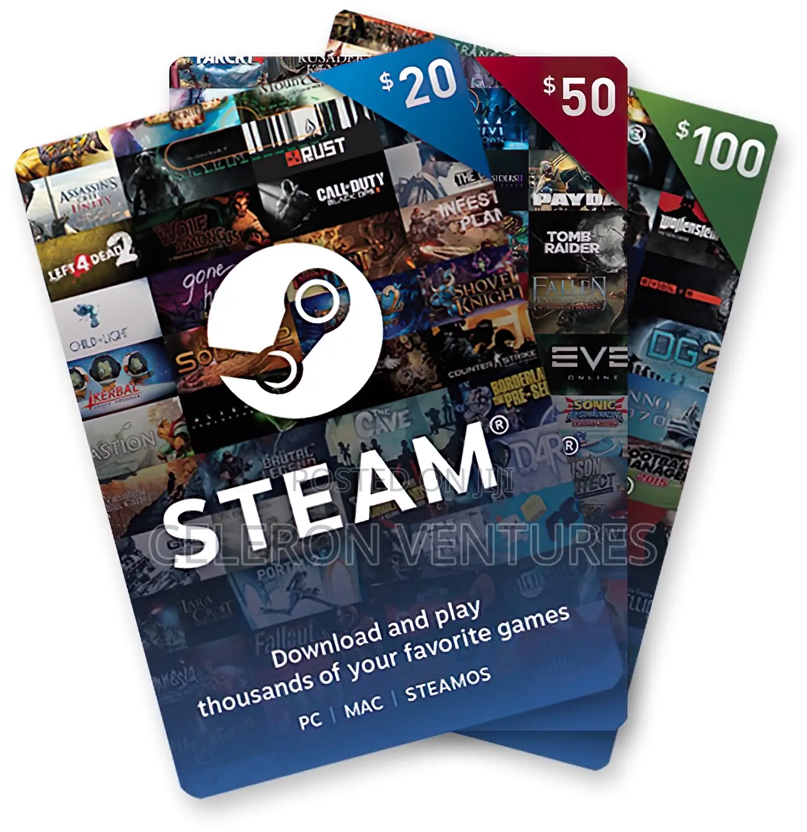 Steam Gift Card. We Buy and Sell