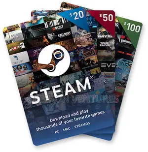 Steam Gift Card. We Buy and Sell
