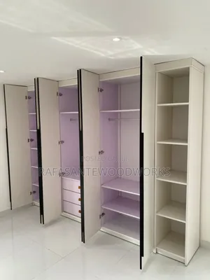 Raf Wardrobes With Laminated Plywood Off White