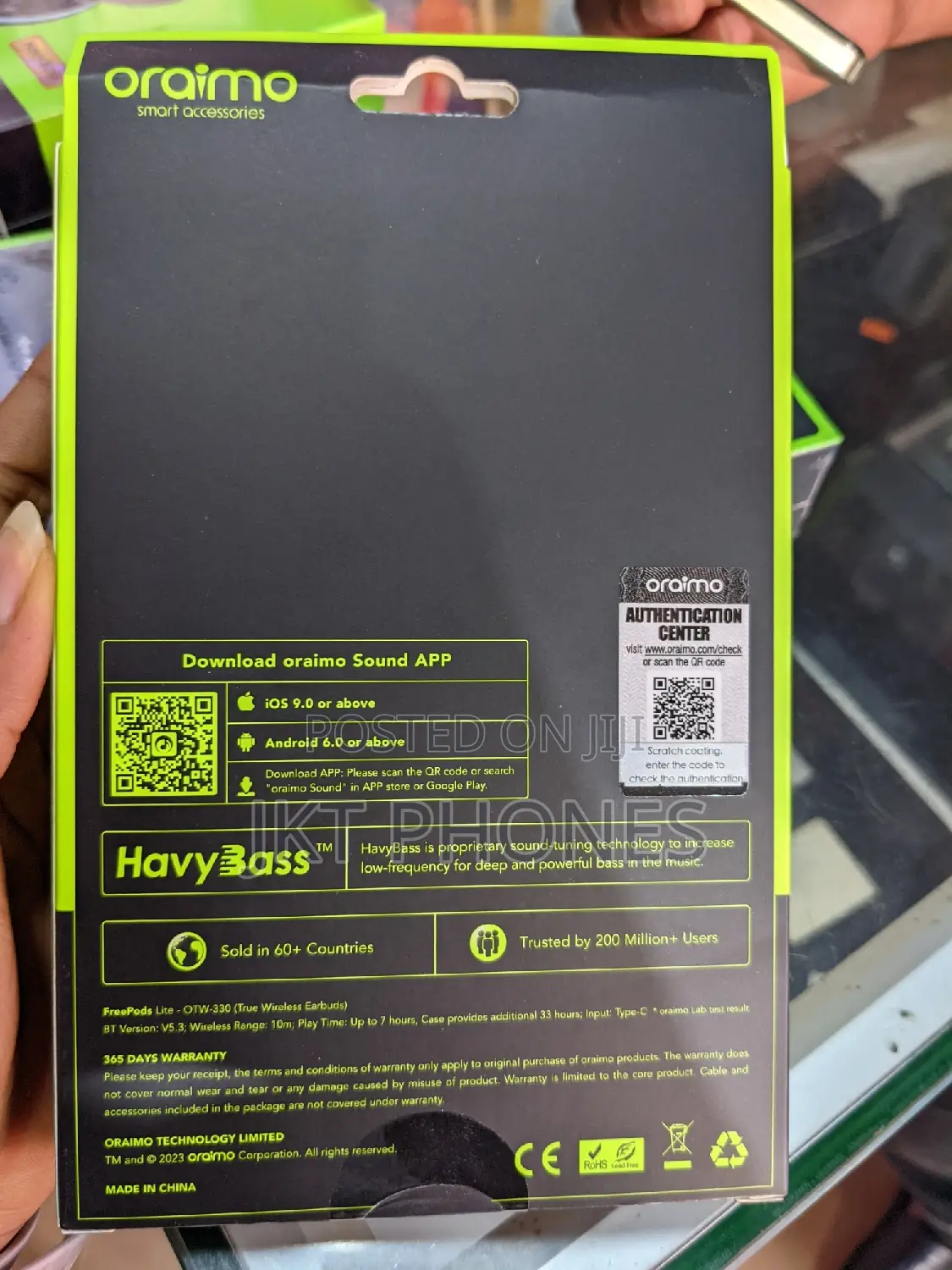 Oraimo Freepods Lite
