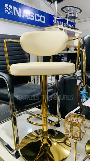 Executive Golden Bar Stool