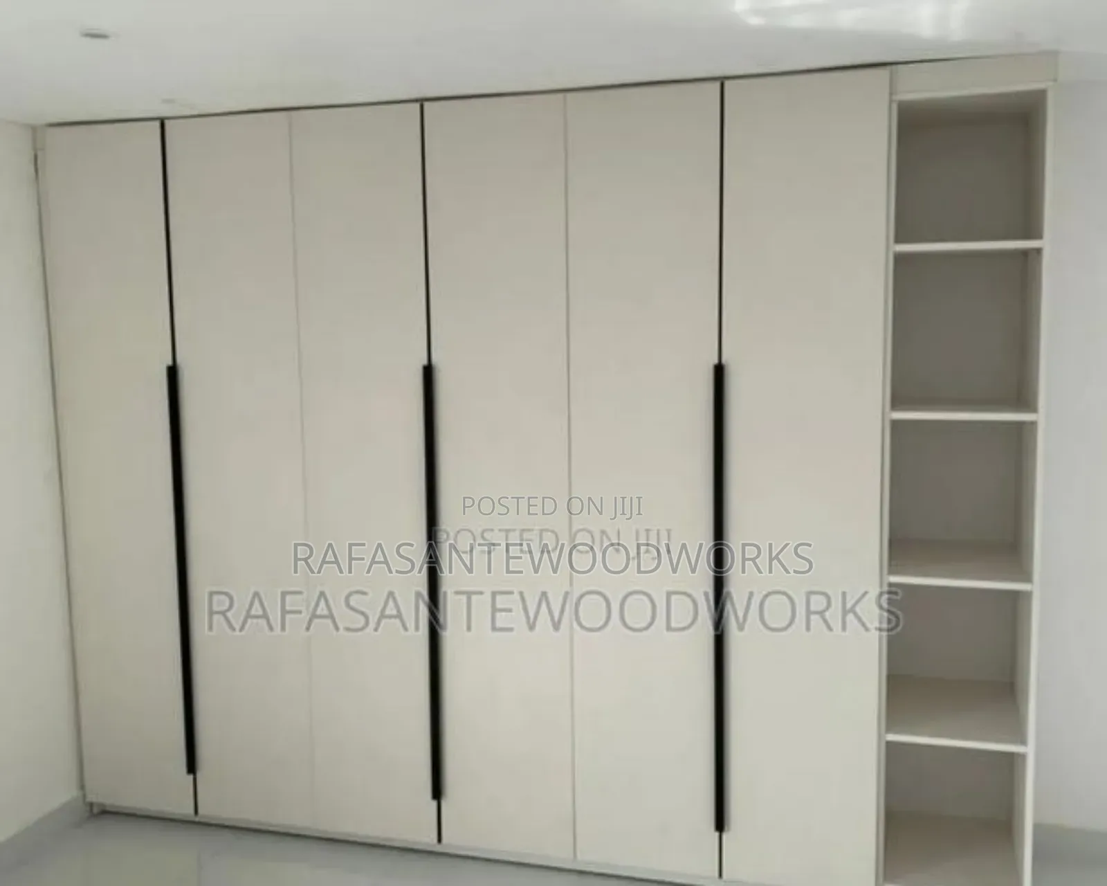 Raf Wardrobes With Laminated Plywood Off White