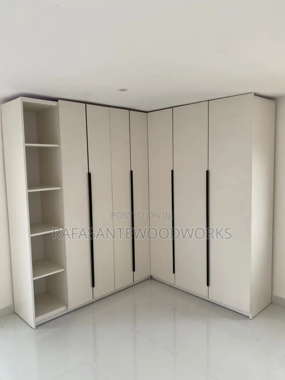 Raf Wardrobes With Laminated Plywood White