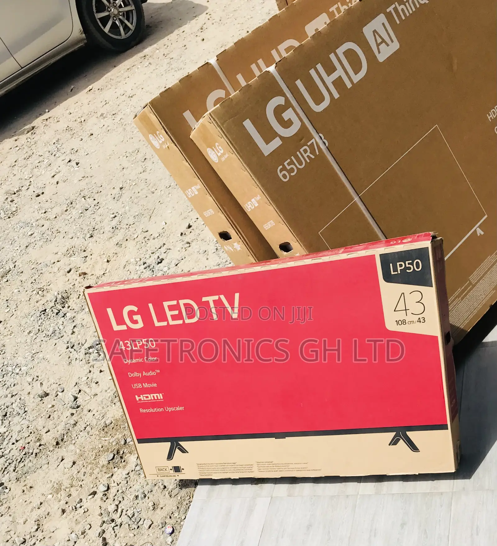 Lastest New Led LG 43 Inch Digital Full HD Black Tv