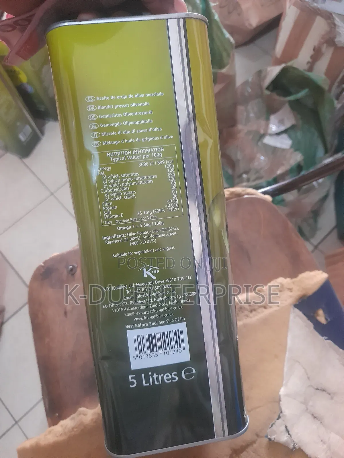 KTC Olive Oil 5l