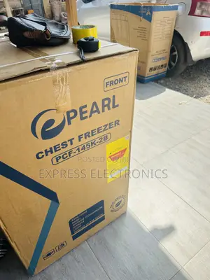 Pearl Amazing Deal on Pearl Chest Freezer 100L Grey. 
