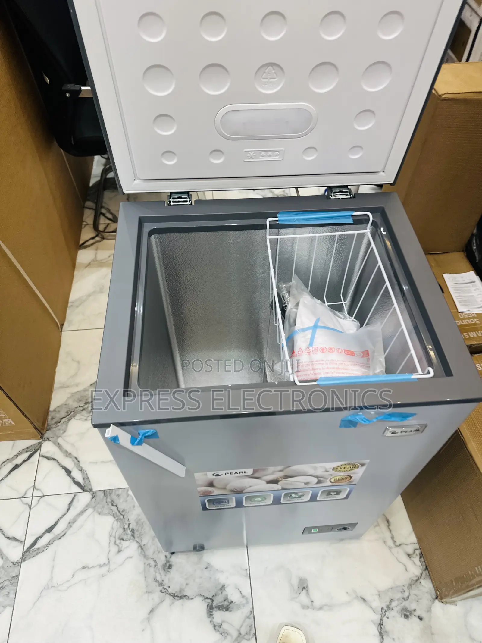 Super Fast Cooling Chest Freezer 100L Pearl PCF--2B.