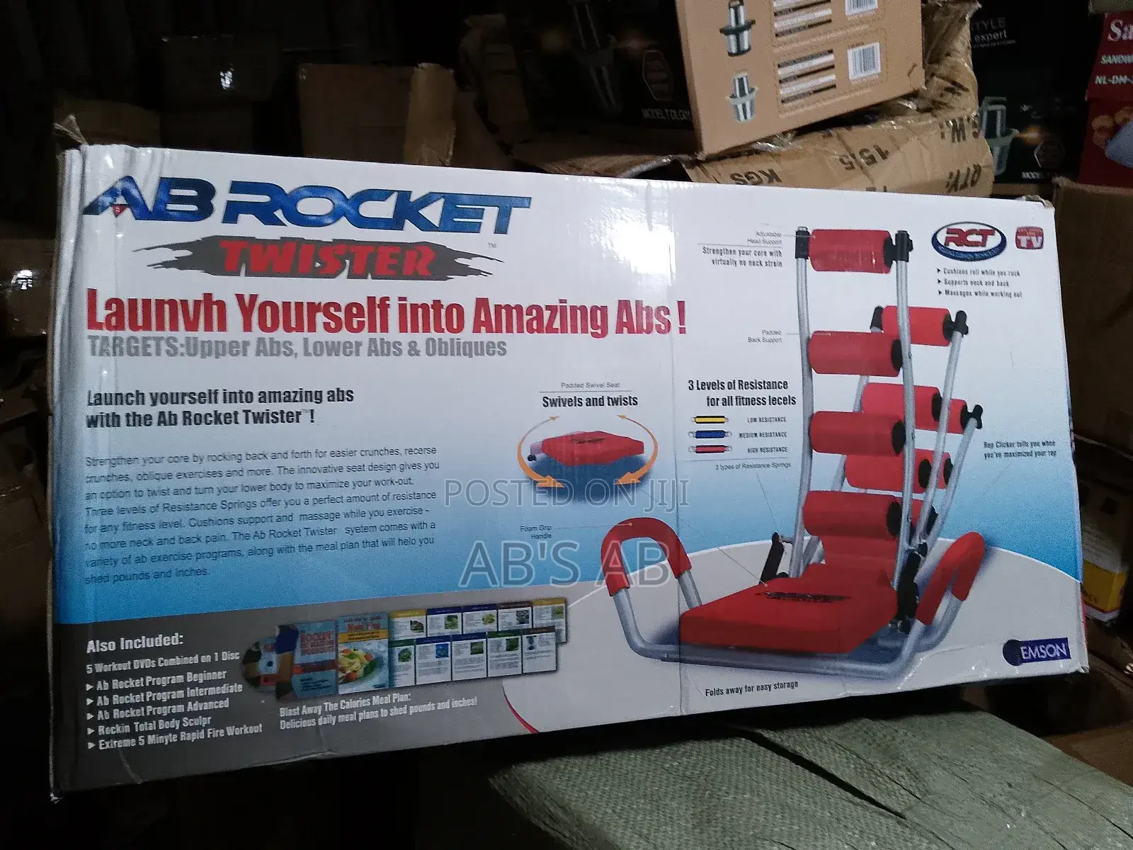 Ab Rocket Twister