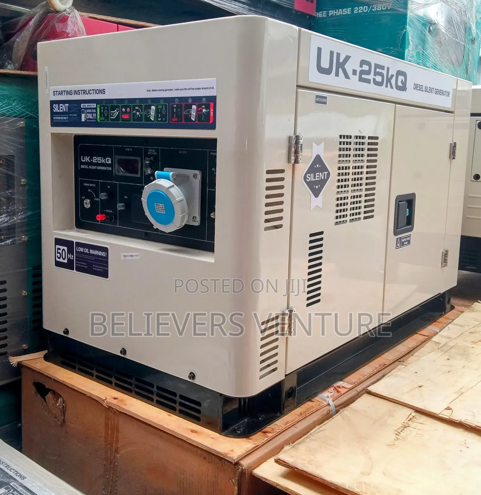 25kva Diesel Generator Uk_25kq Silent Generator Standard New