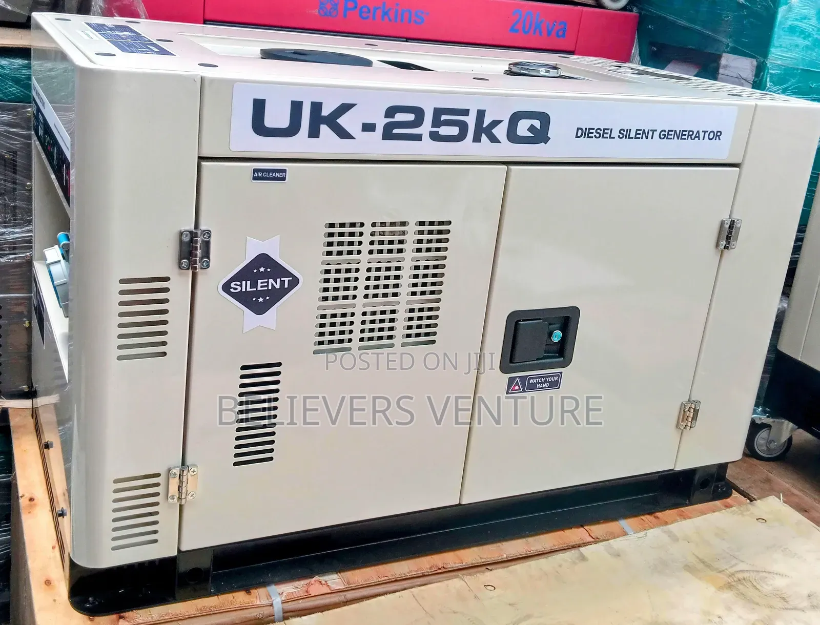 Stronger Power UK_25KQ Diesel Silent Generator 25kva Diesel