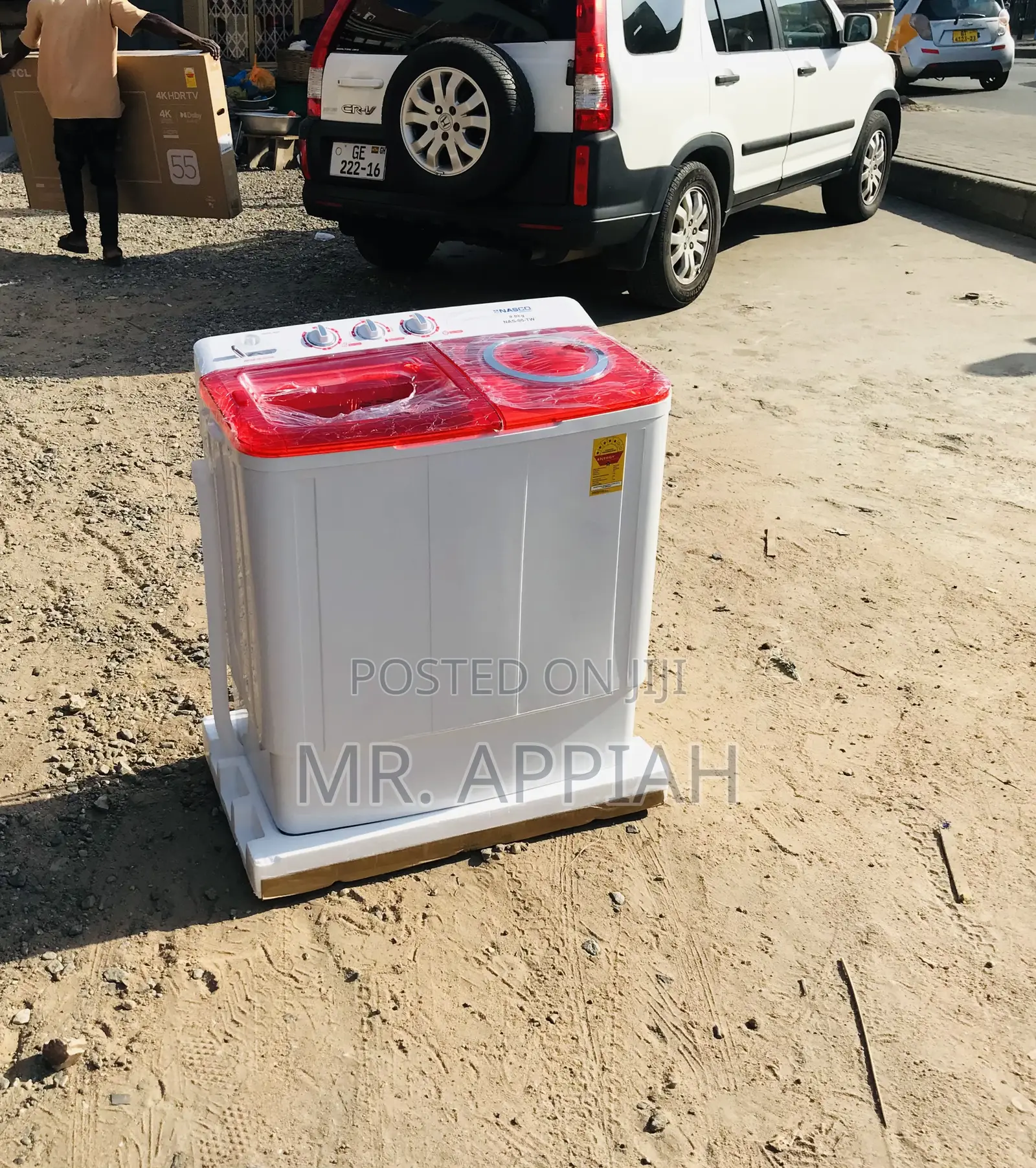 Get Unique Nasco 8kg Top Load Electric Washing Machine.
