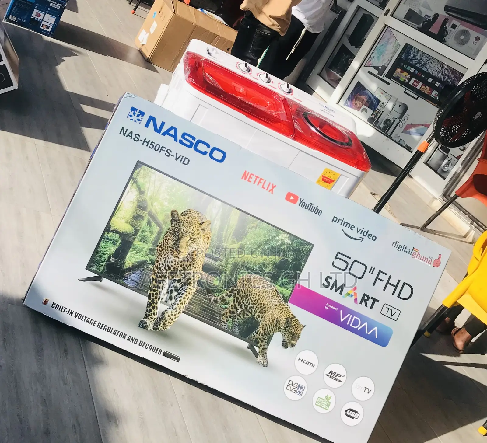 Nasco 50 Inch Smart Led UHD Google Full HD Tv