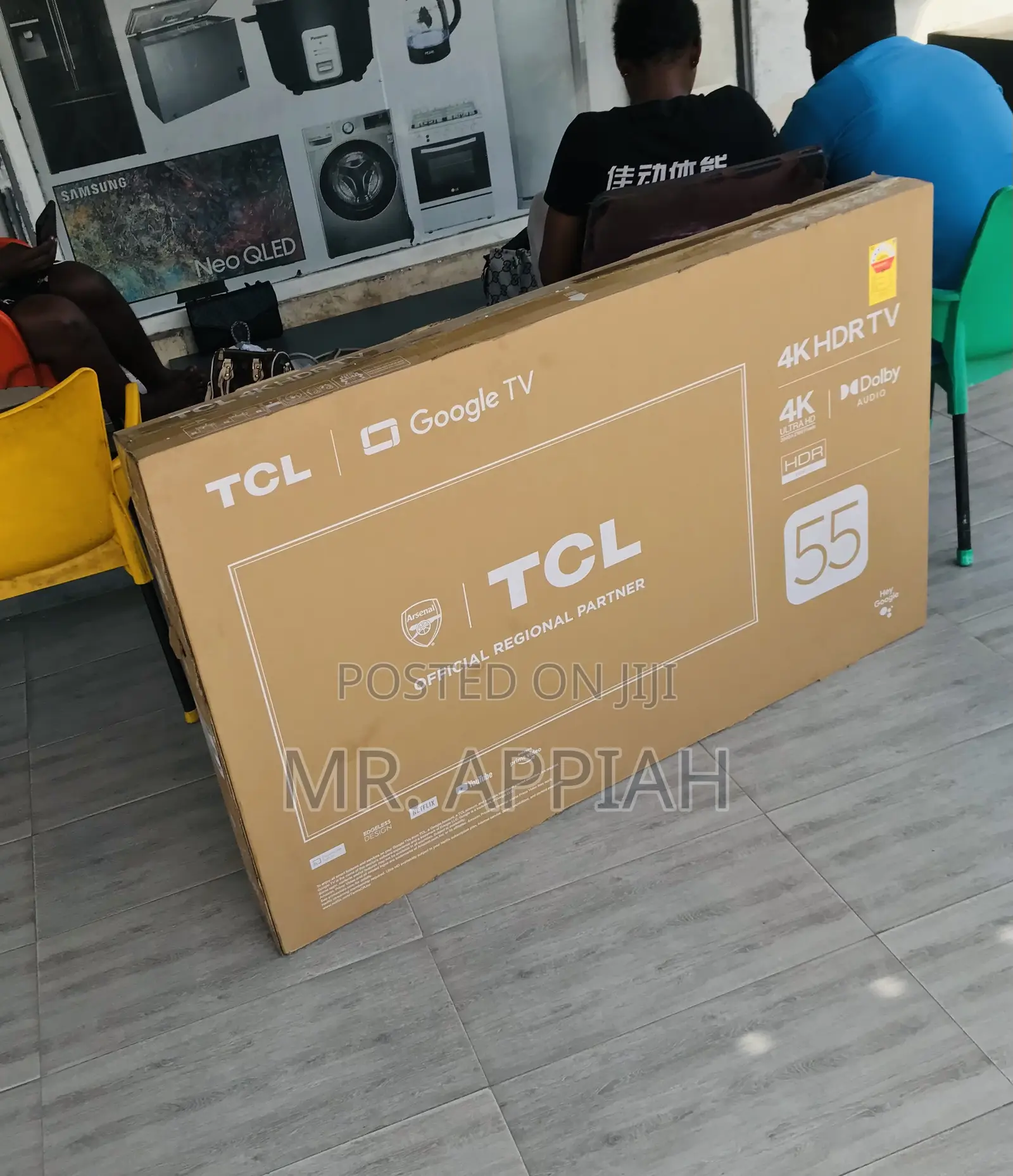 Get Affordable TCL 55p635 55” Frameless Android Tv.