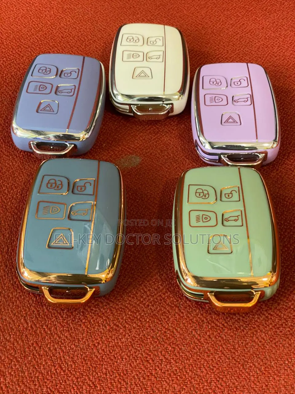 TPU Case for Range Rover Landrover Jaguar Smart Key Wit Hook