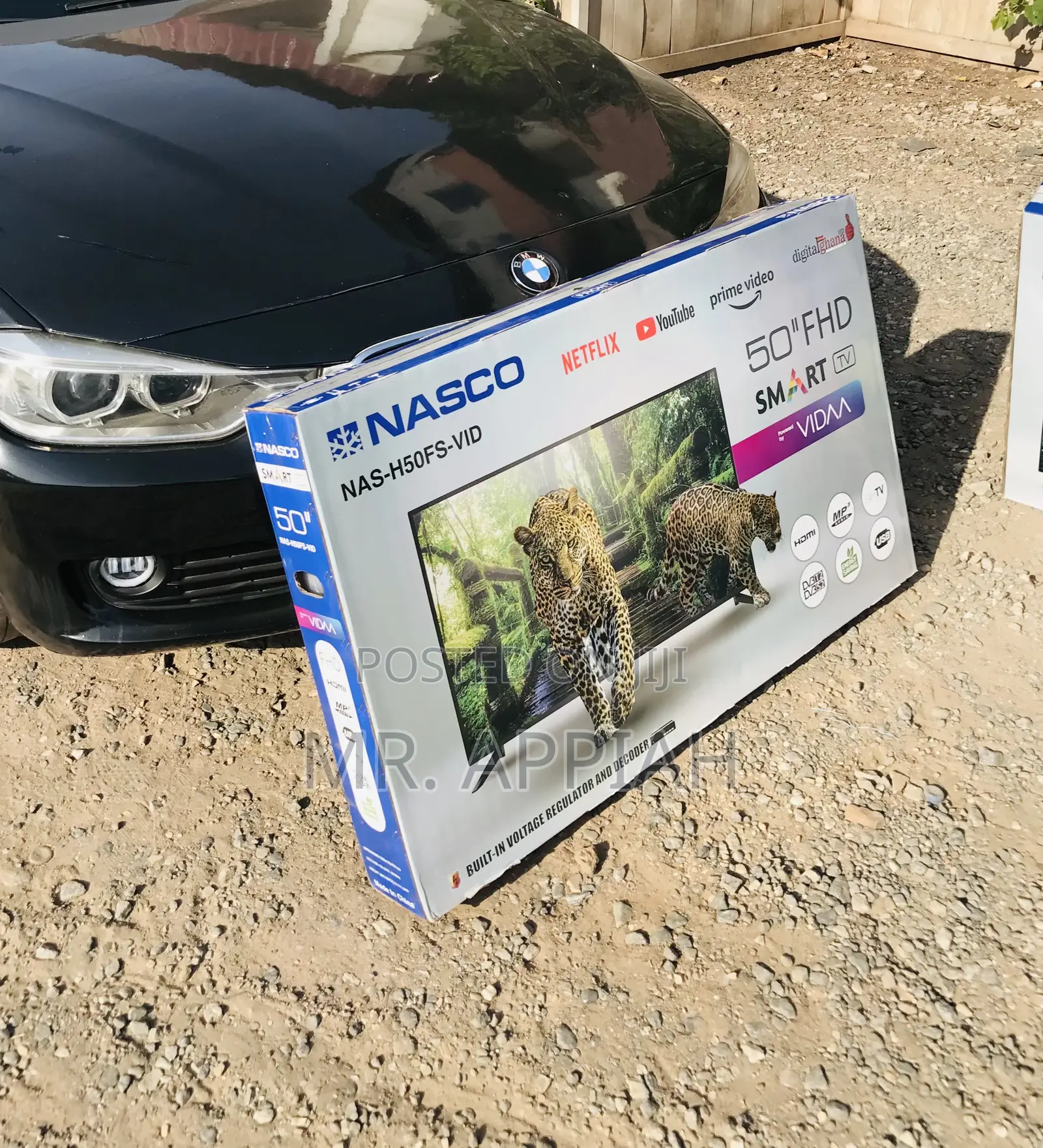 Original TCL Nasco 50 Inch Full HD Smart Android Tv.