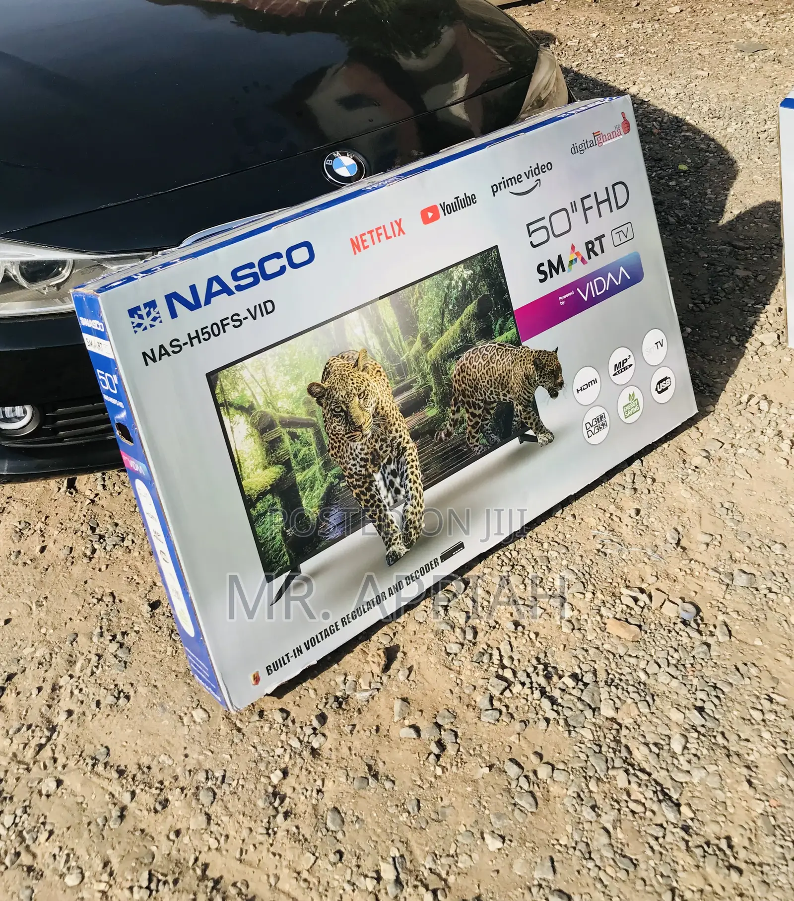 Order Unique Nasco 50 Inch Full HD Smart Android Tv.