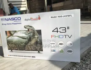 Choose Nasco 43 Inch Full HD Satellite Electric Television.
