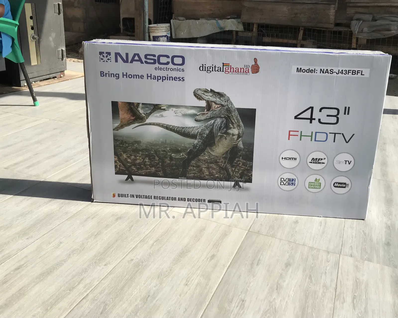 Choose Durable Nasco 43” Full Hd Satellite Electric Tv