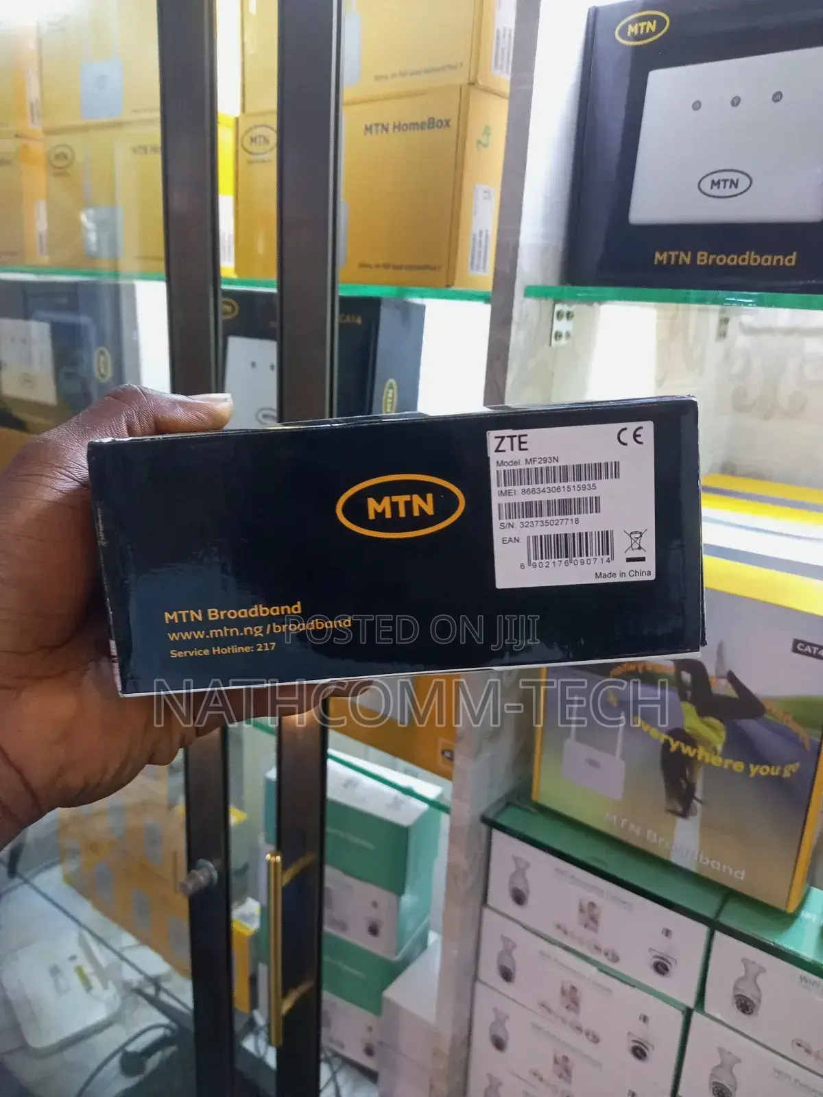 MTN Broadband Cat4 Mf293n All Network Wifi