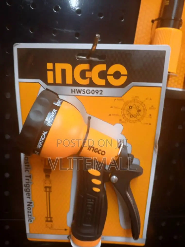 Ingco Plastic Trigger 9 Way Nozzle