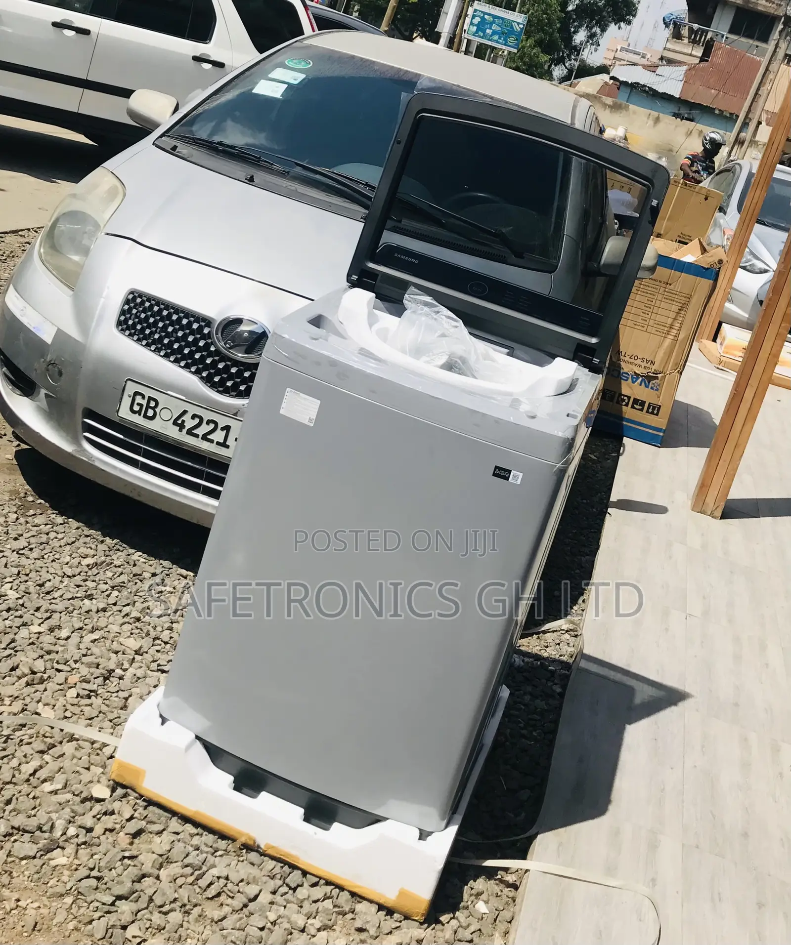 Brand New Samsung 13.0kg Topload Gray Washingmachine