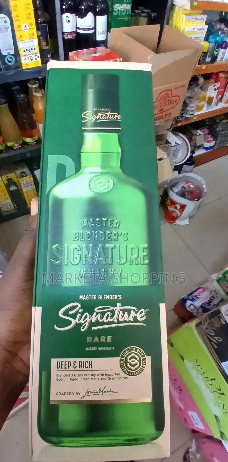 Signature Whiskey 1l