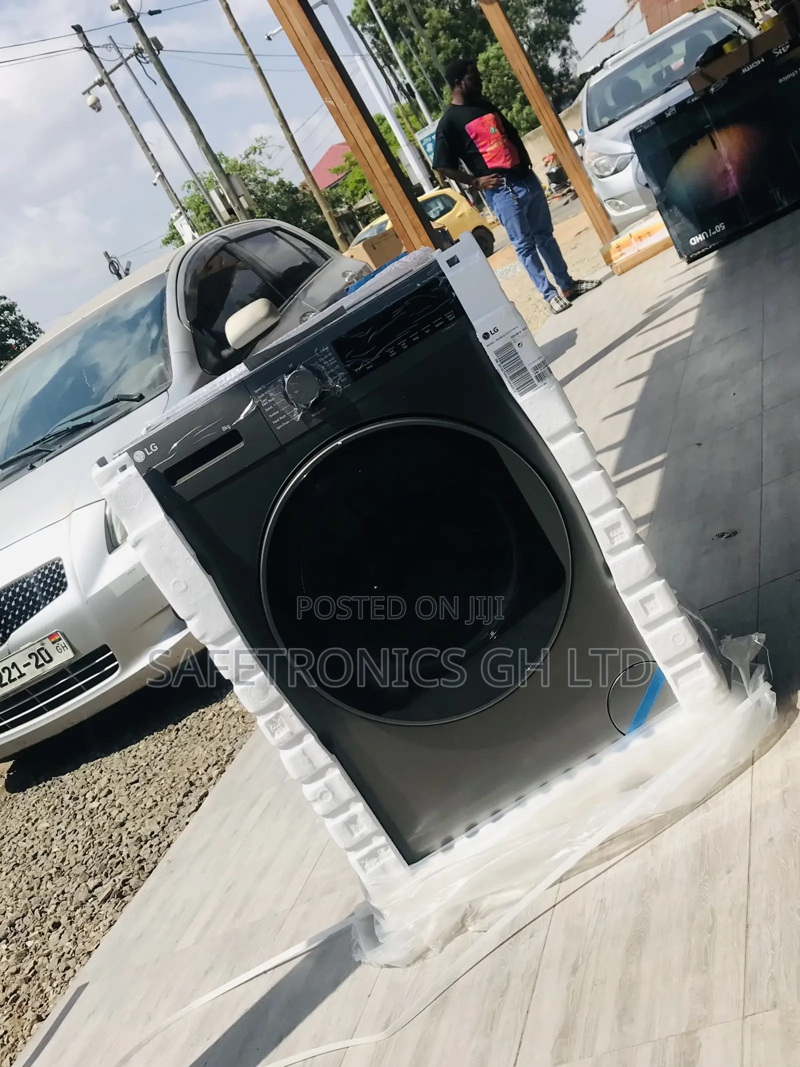 8.0kg Frontload Full Auto LG Washingmachine