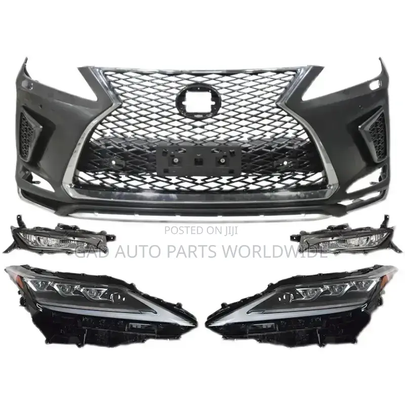 Lexus Rx350 Front Bumper With Headlights Complete 2020-2022
