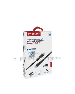 Promate USB-C to USB-C Data Charge Cable, 1meter Length