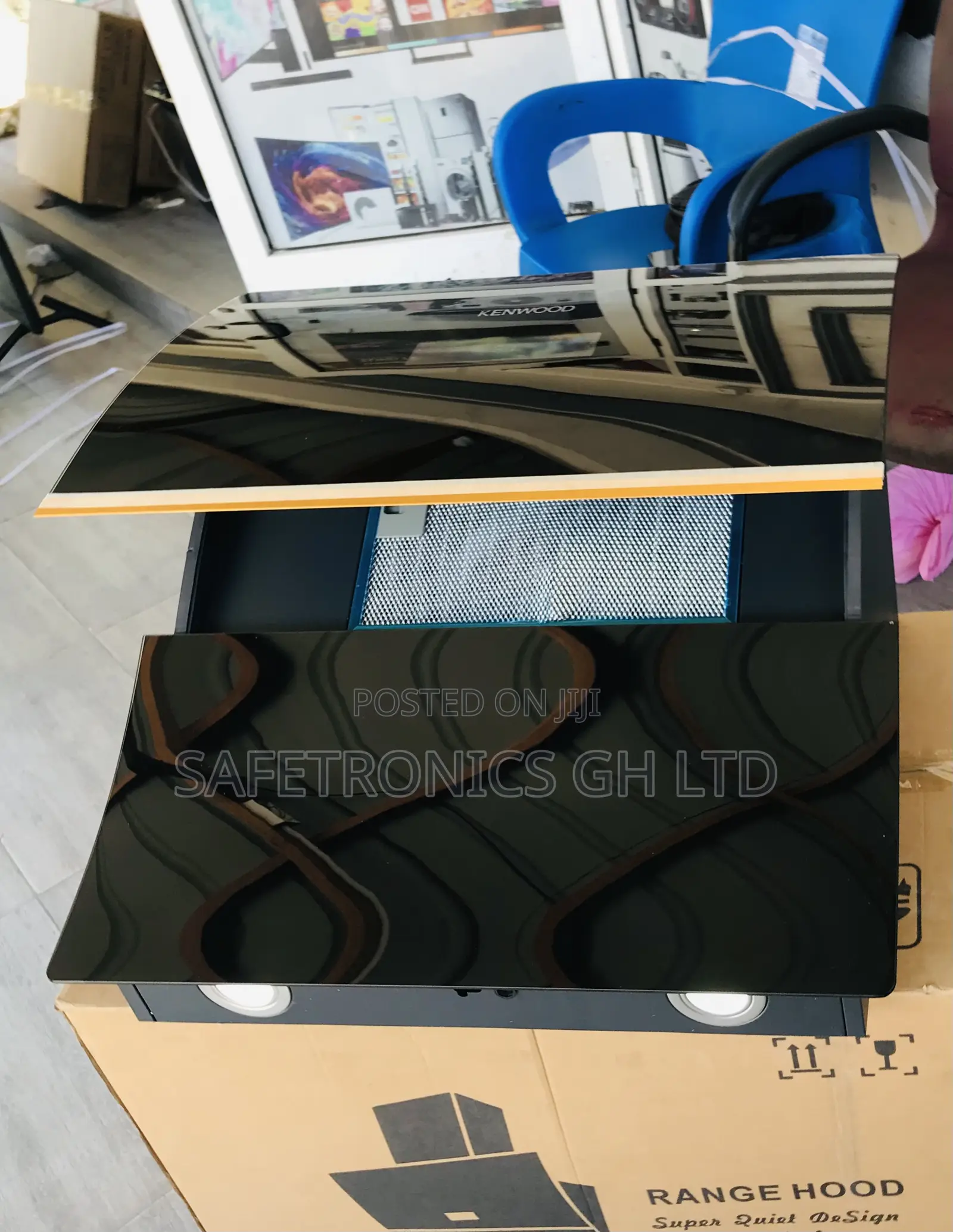 Lastest Black Kenwood 60cm Touch Screen Heat Extractor