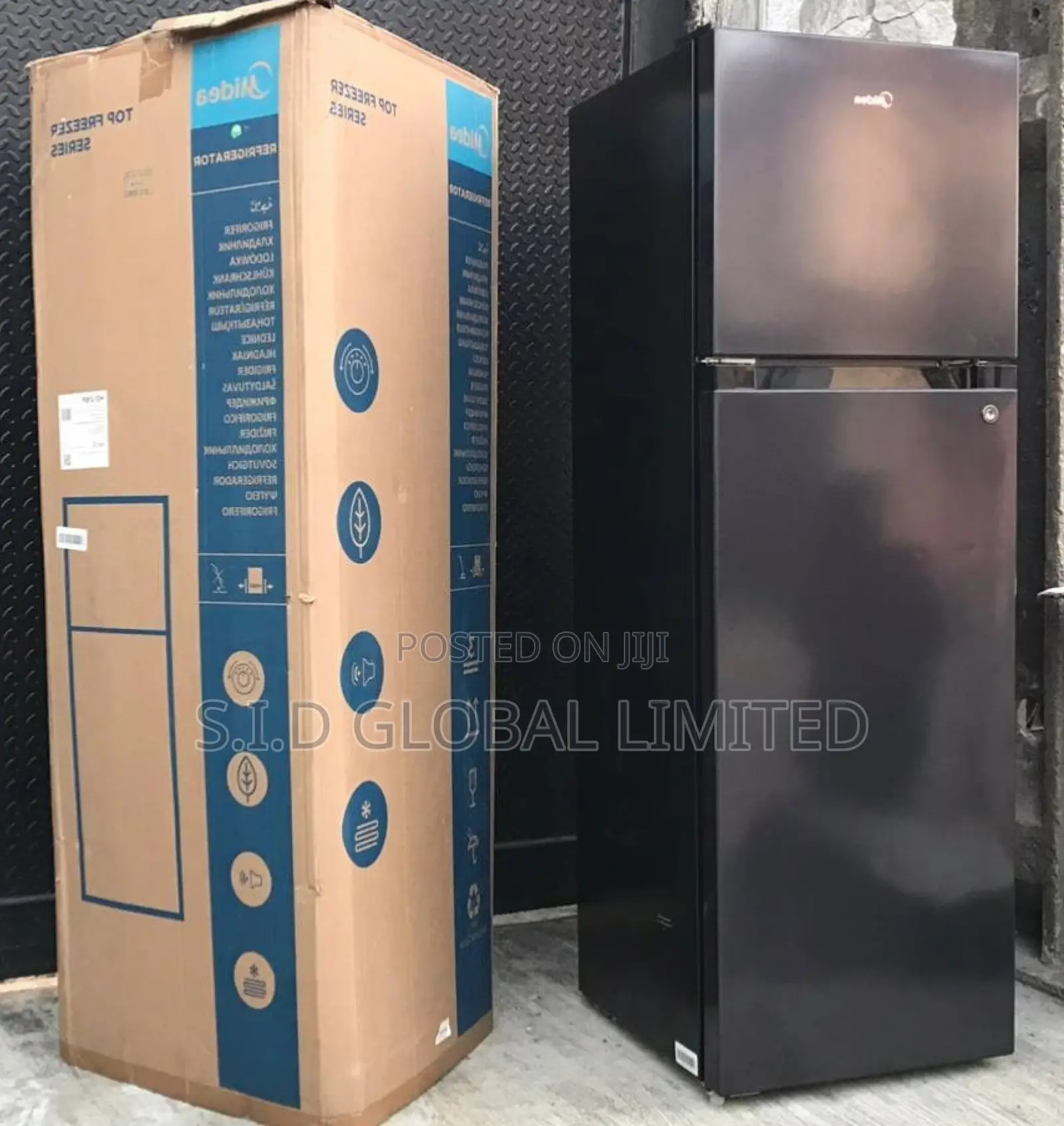 The Ultimate Chill of MIDEA-173LTR-DOUBLE-DOOR-TOP-FREEZER