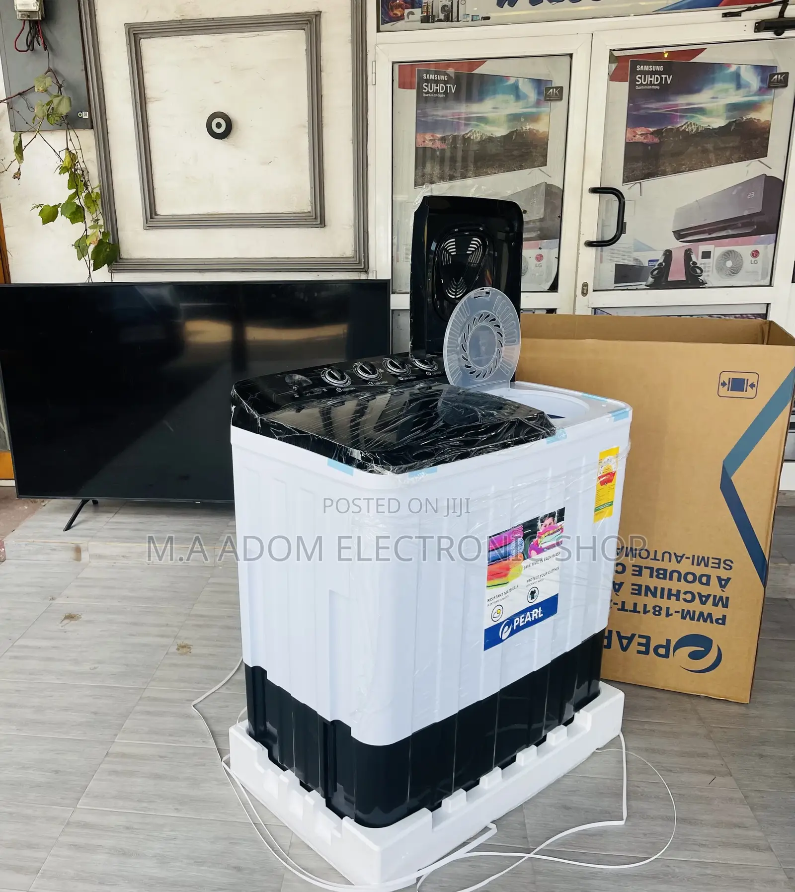 Choose Affordable Pearl 18kg Top Load Washing Machine.