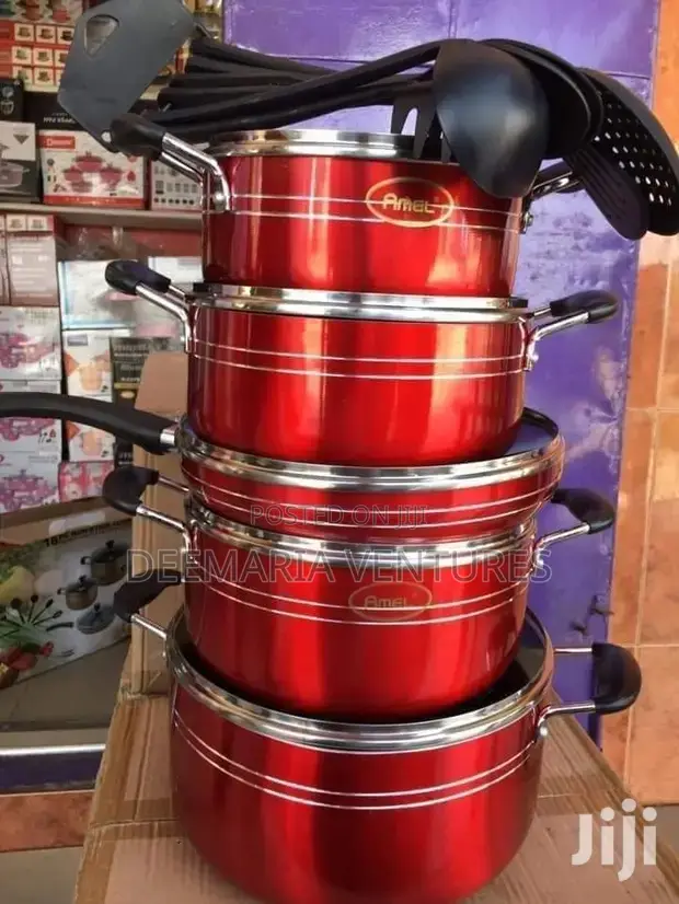 Amel 16pcs Non-Stick Cookware Set