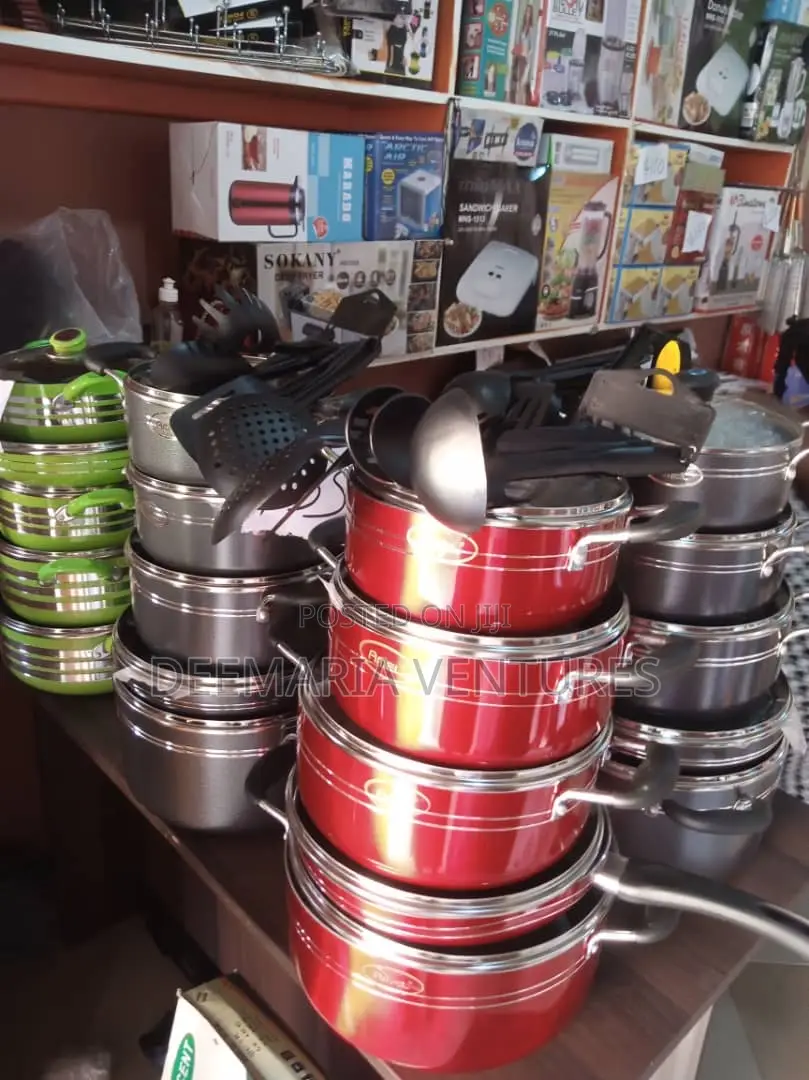 Amel 16pcs Non-Stick Cookware Set