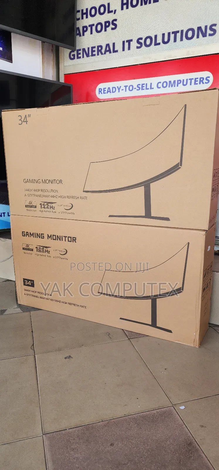 34 Inch Ips 165hhz Ultrawide Curved