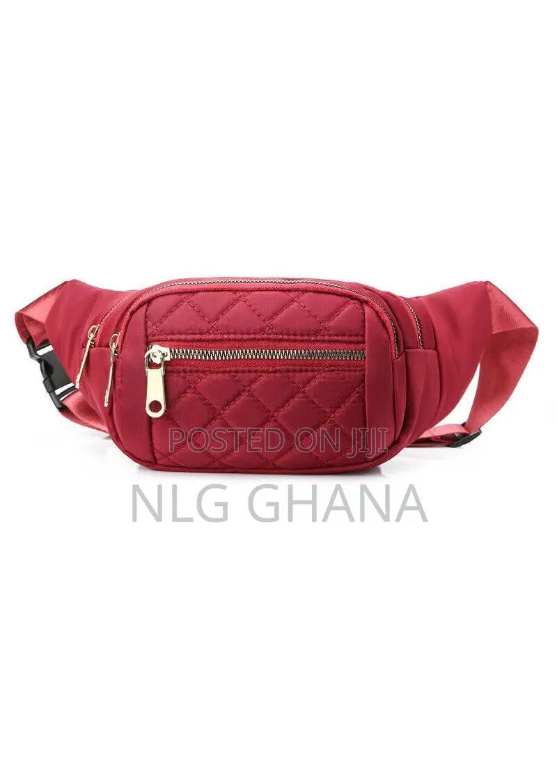 4 Compartments Women's Crossbody Antitheft Waist Bag for Spo