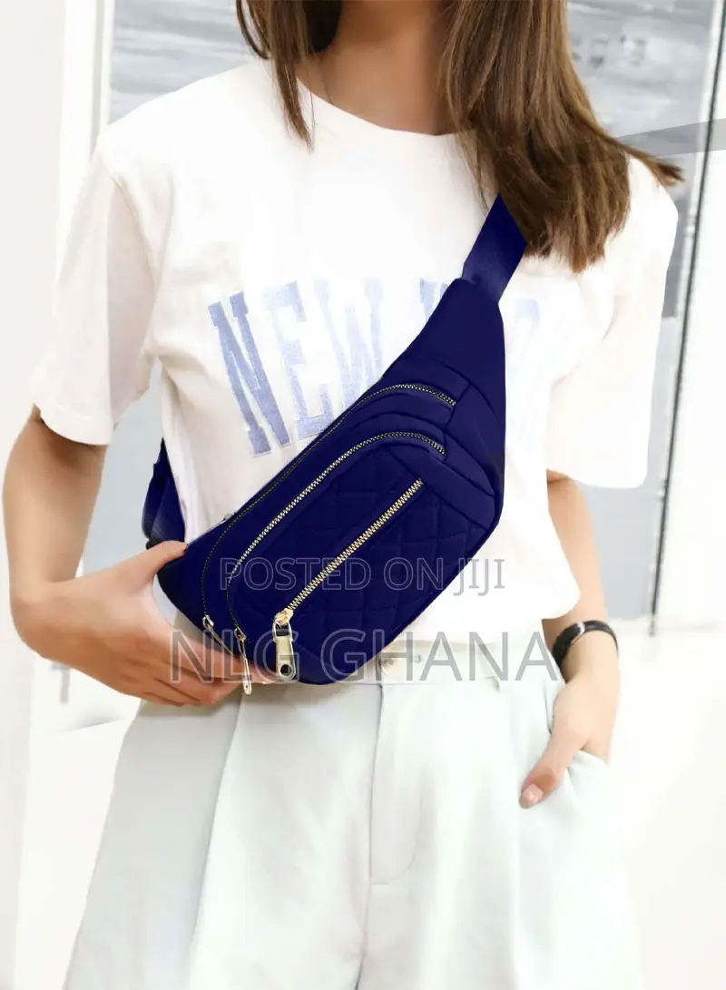 4 Compartments Women's Crossbody Antitheft Waist Bag for Spo