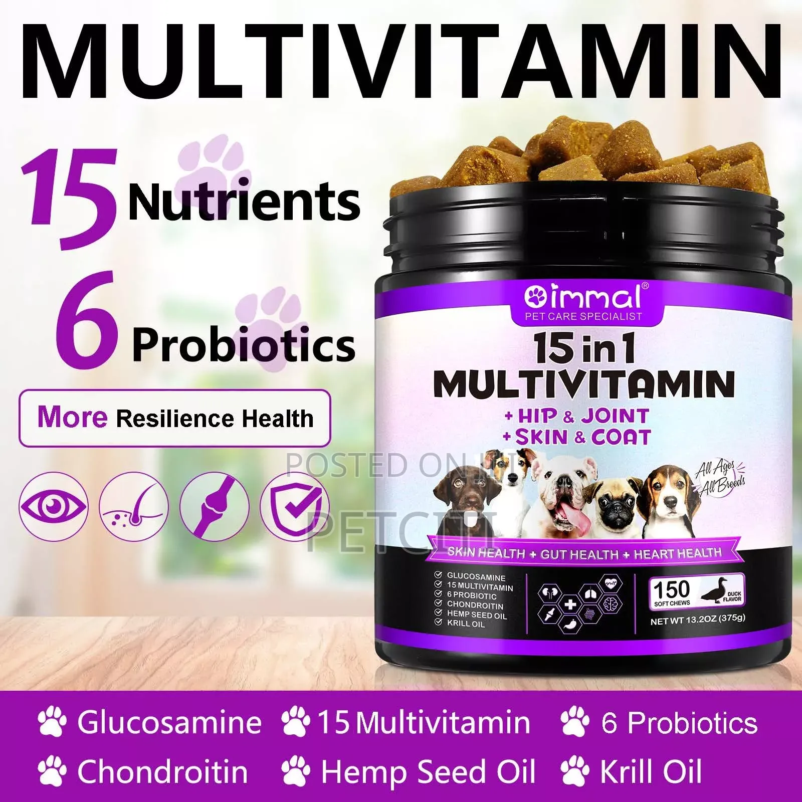 Pet Multivitamin 15in1