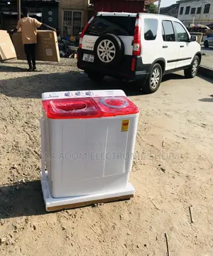 Affordable Nasco 8kg Top Load Washing Machine + Spin Dry.