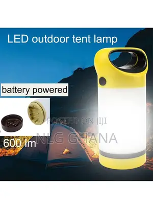 5 Modes LED Outdoor Tent Lamp Portable Camping Light (D3.5 X