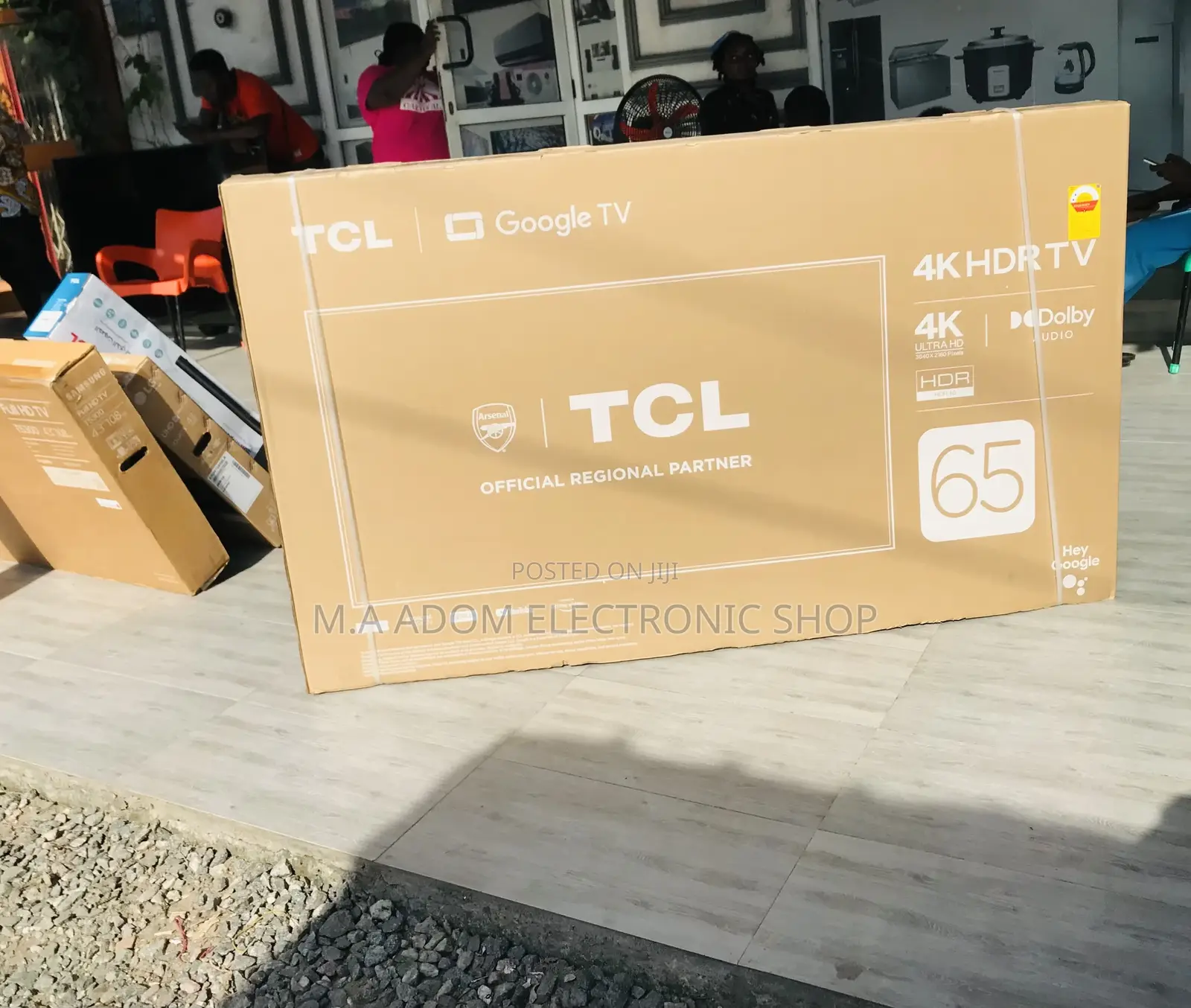 Choose TCL 65p635 65 Inch HDR Smart Google Television.