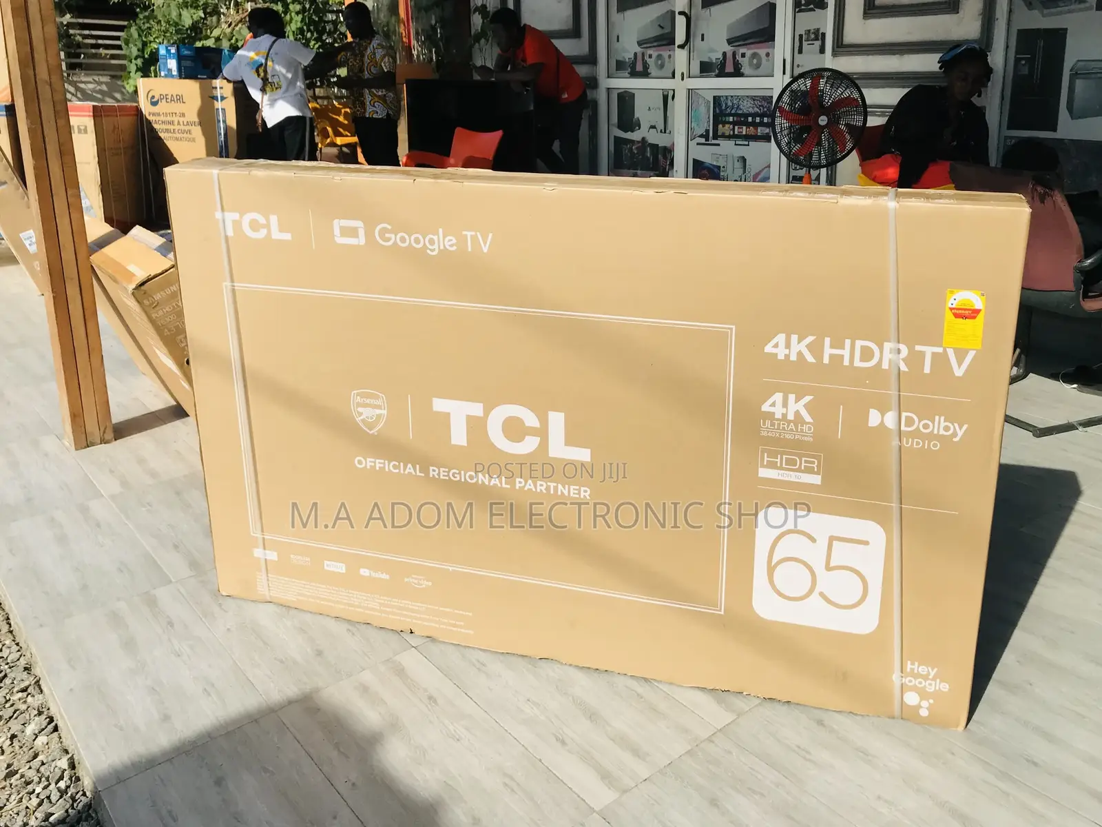 Choose TCL 65p635 65 Inch HDR Smart Google Television.