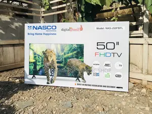 Original Nasco 50 Inch LED Digital Satellite Television.