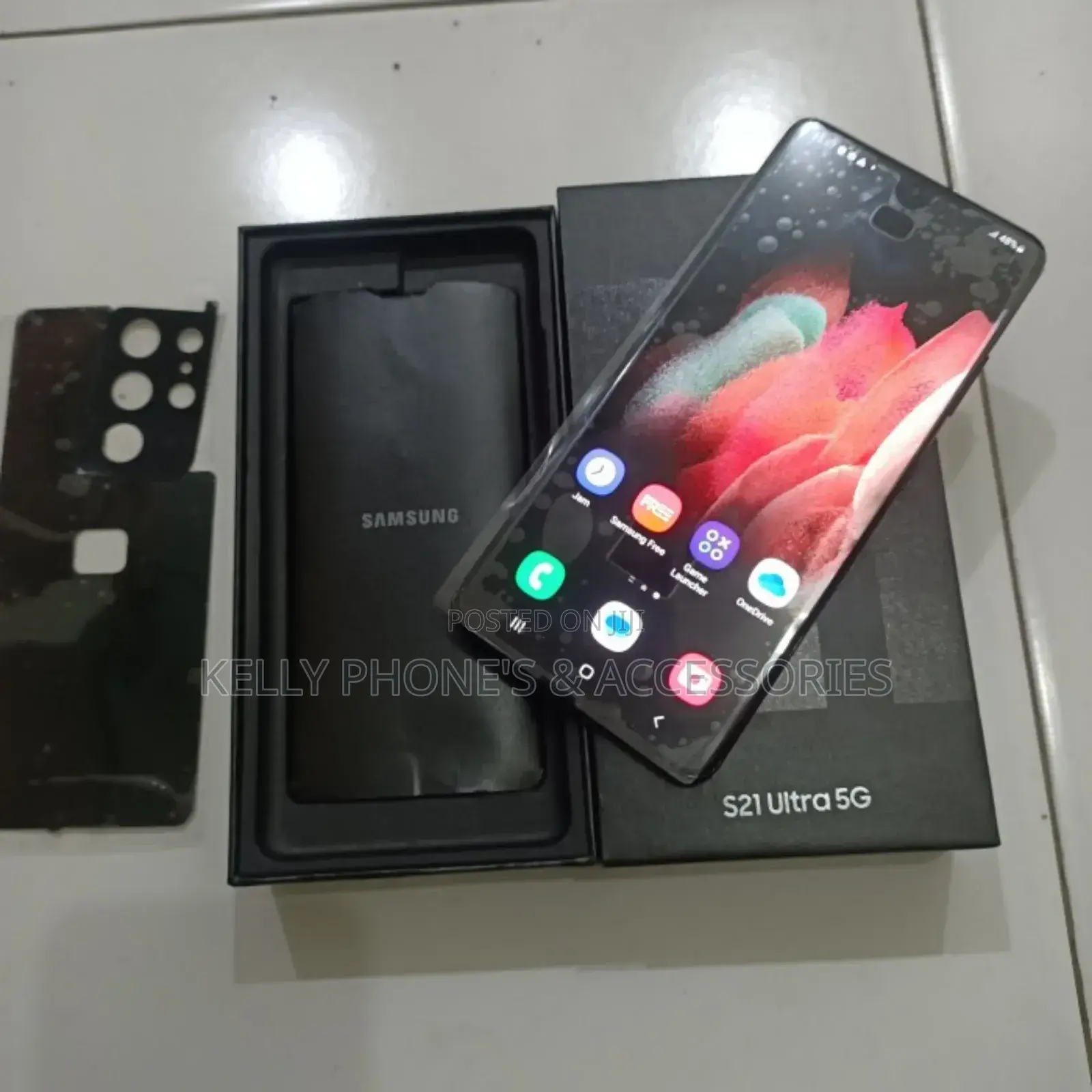 New Samsung Galaxy S21 Ultra 5G 256 GB Black